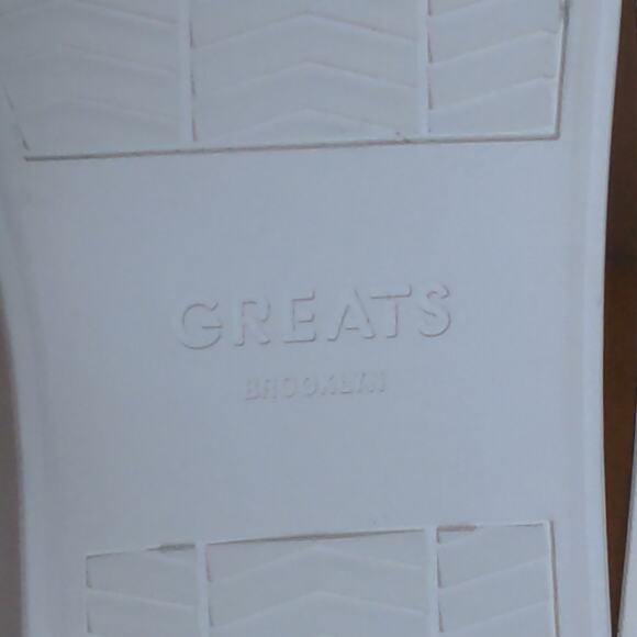 GREATS Royale Perforated Leather Sneaker 9.5 New - Picture 12 of 16